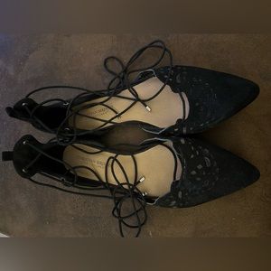 Christian Siriano for Payless 11W Women Pointed Toe Lace Up Flats